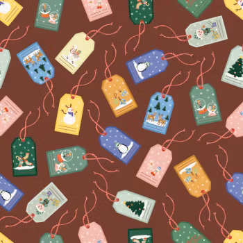 OD- Labels in deep coffee