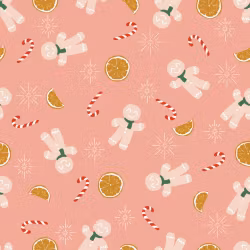 OD- Gingerbreadman, orangeslice and candy in blush