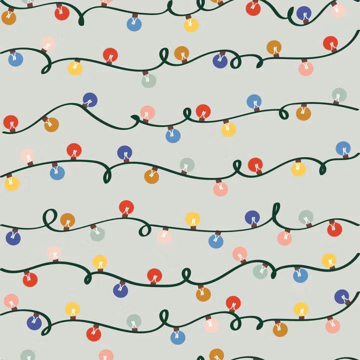 OD- Christmaslights in nebula