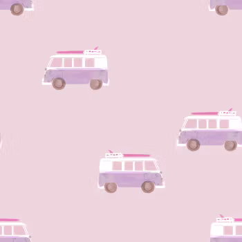 OD- Camper van medium pink