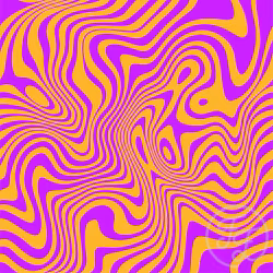 OD- Swirl fuchsia yellow