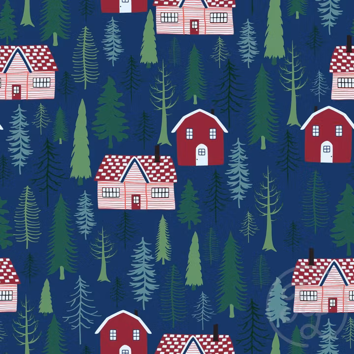 OD- Village in nile blue