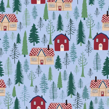 OD- Village in light blue grey