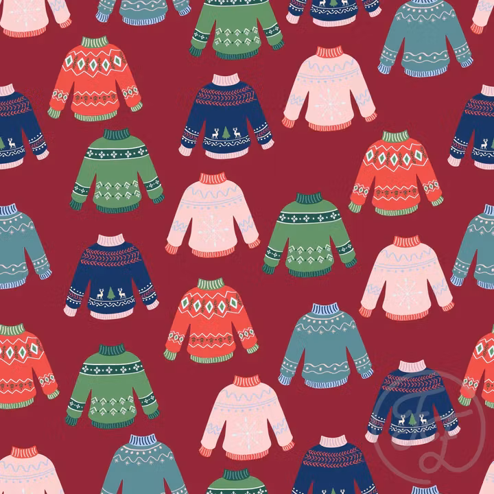 OD- Jumper in rose bus cherry