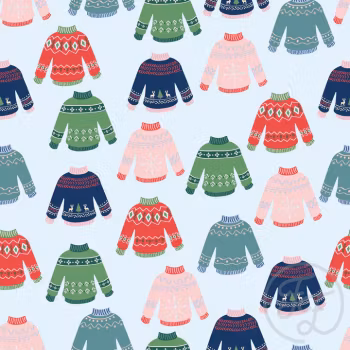 OD- Jumpers in pattens blue