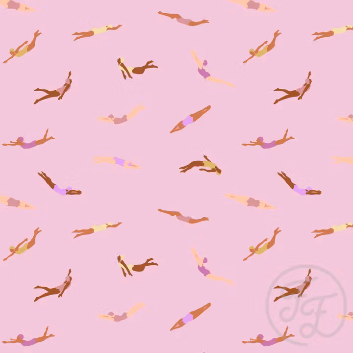 OD- Swimming small bright pink