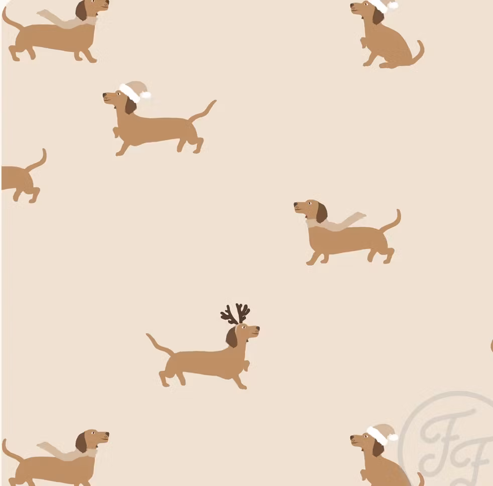 Ribbjersey christmasdog