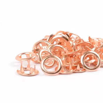 TD Trykknapp rose gold