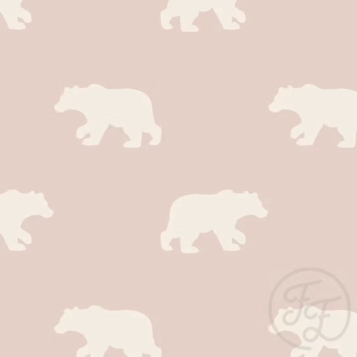 OD- Bear silhouette beige