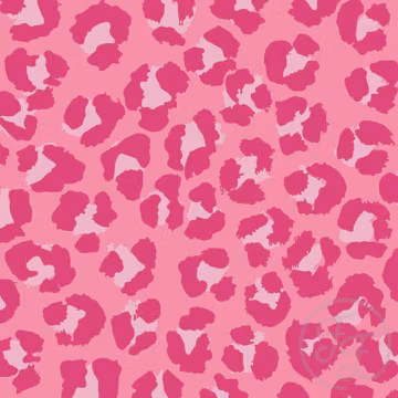OD- Leopard spots pink big