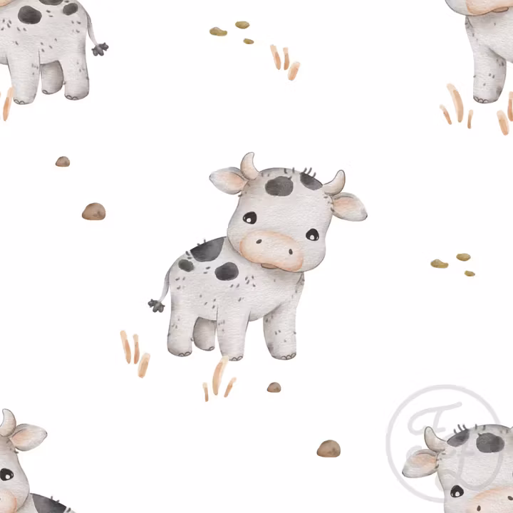 OD- White black cow white