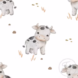 OD- White black cow white