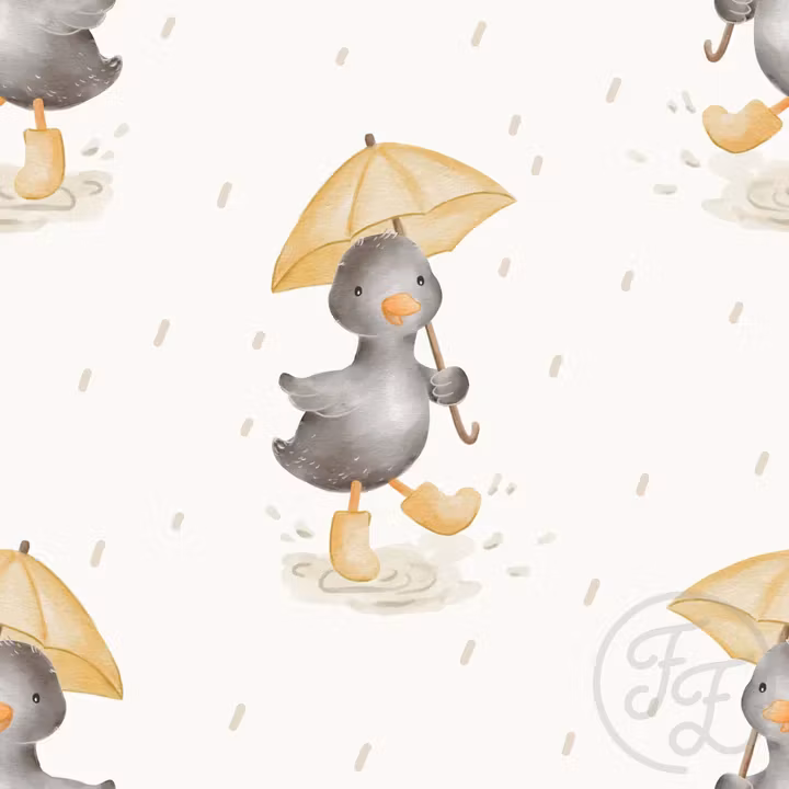 OD- Black duckling offwhite