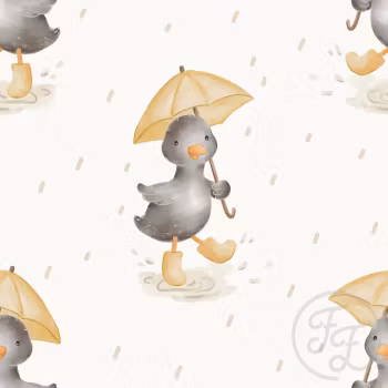 OD- Black duckling offwhite