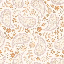 OD- Paisley terra cotta