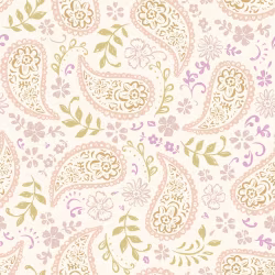 OD- Paisley pistache & lila