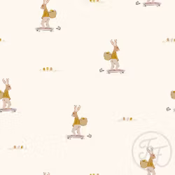 OD- Easter bunnies lila skates