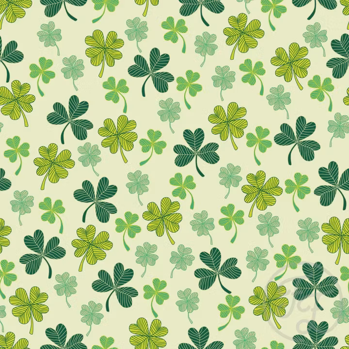 OD- Shamerock leaves in Pale Spring Bud