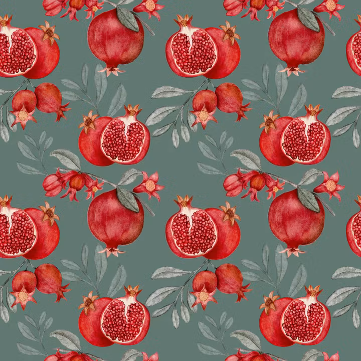 OD- Pomegranates Medium Green