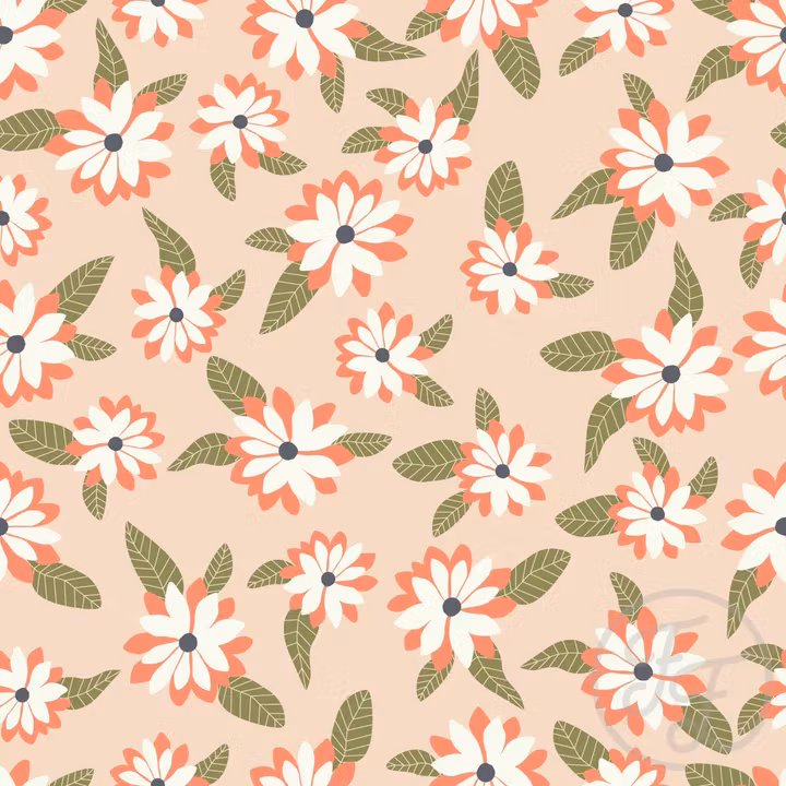 OD- Bloodroot Flower in Peach Puff