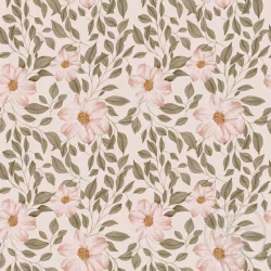 OD- Peach Flowers Cream