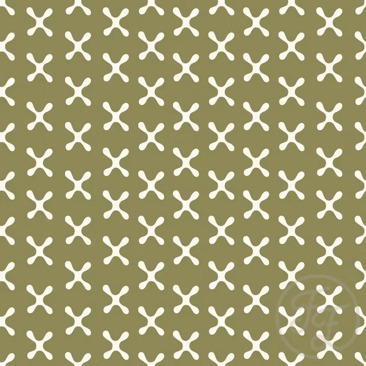 OD-  Crossed Tridents in Drab Green