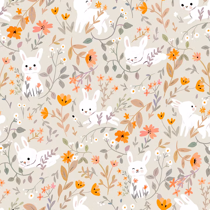 OD- Garden Rabbits Yellow