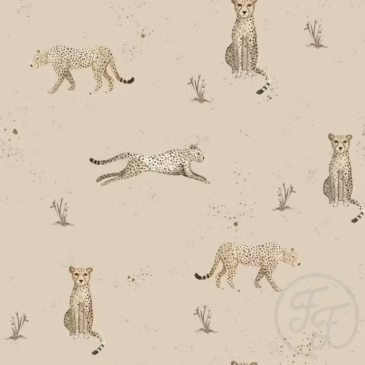 OD- Leopard Muster Sand