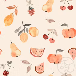 OD- Fruitprint Ecru