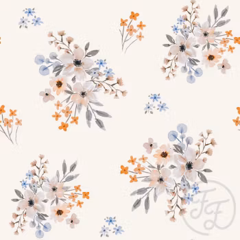 OD- Flower Betty Blue Orange