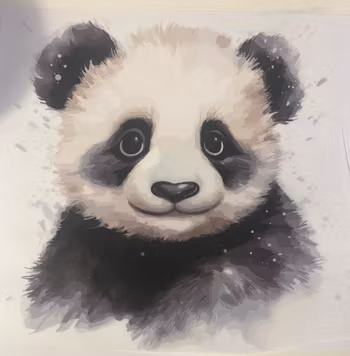 Strykemerke panda stor