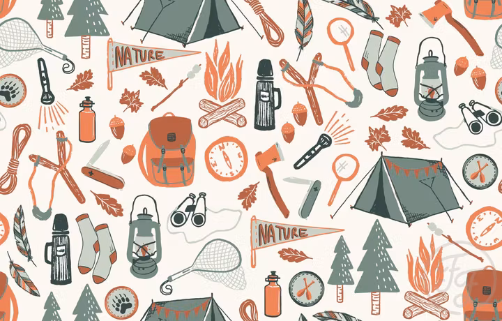 OD- Camping Trip Orange