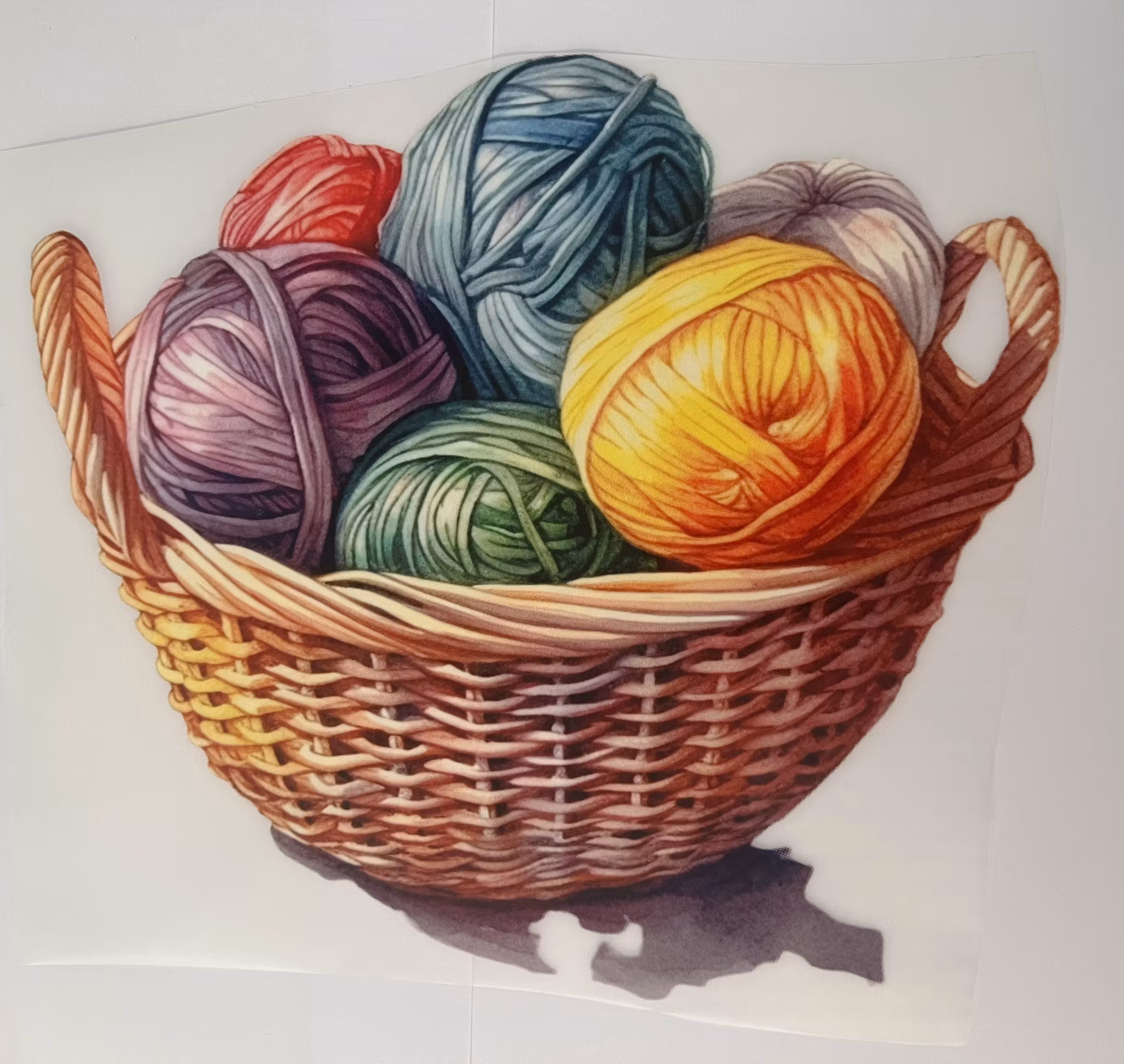 Strykemerke garnkurv liten