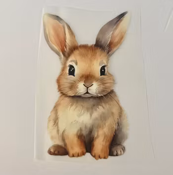 Strykemerke kaninbaby stor