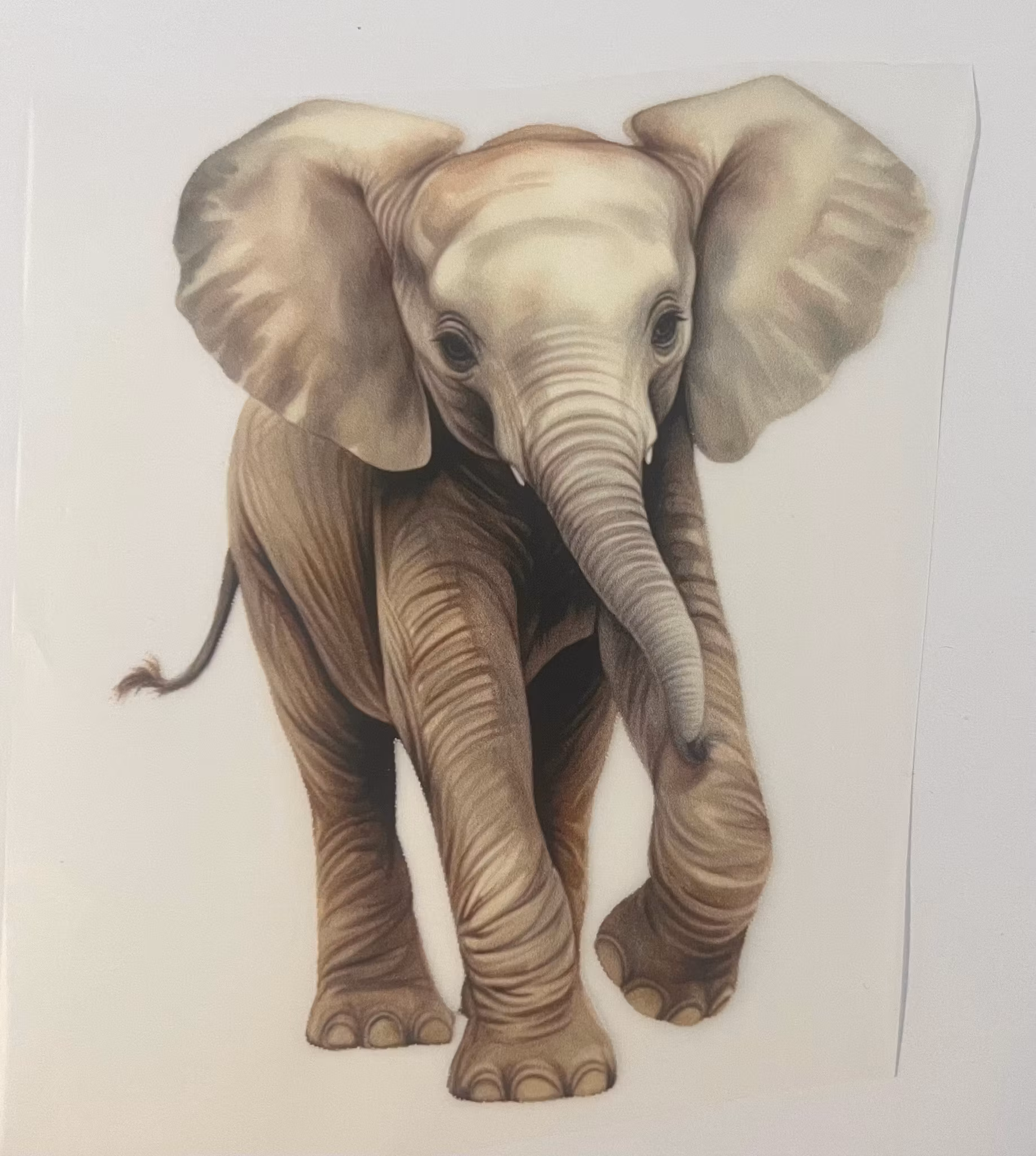 Strykemerke elefant stor