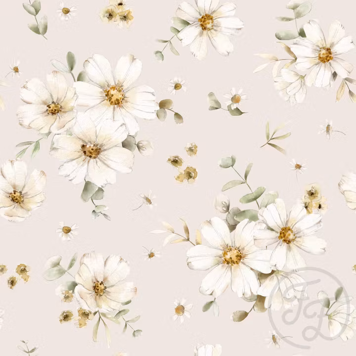 OD- Floral Ingrid Ecru