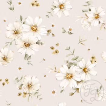 OD- Floral Ingrid Ecru