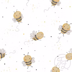 OD- Bees White Dots
