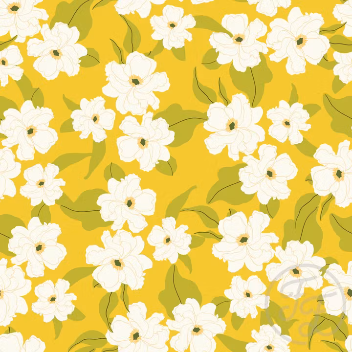 OD- Sunshine Floral in Sunglow