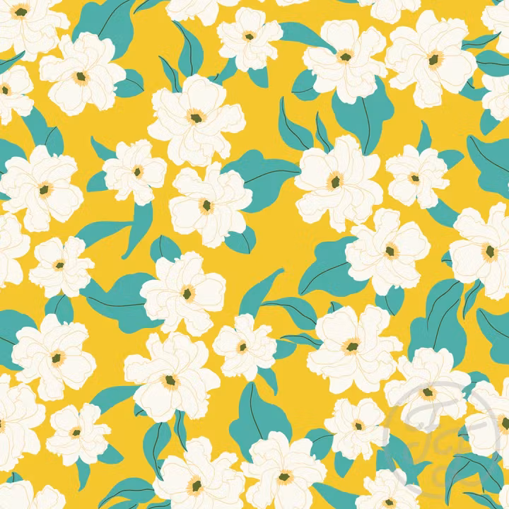 OD- Sunshine Floral in Bright Sun