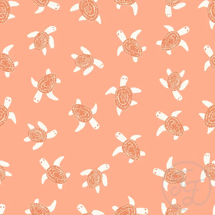 OD- Little Turtle in Peach