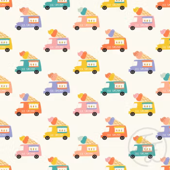 OD- Ice Cream Truck in Vista White