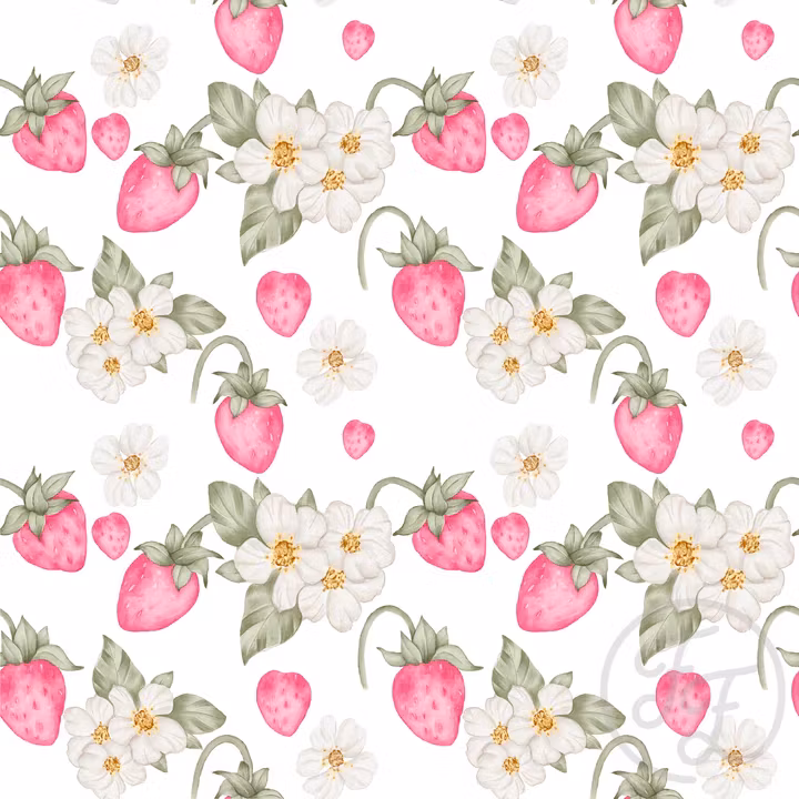 OD- Strawberries Field White