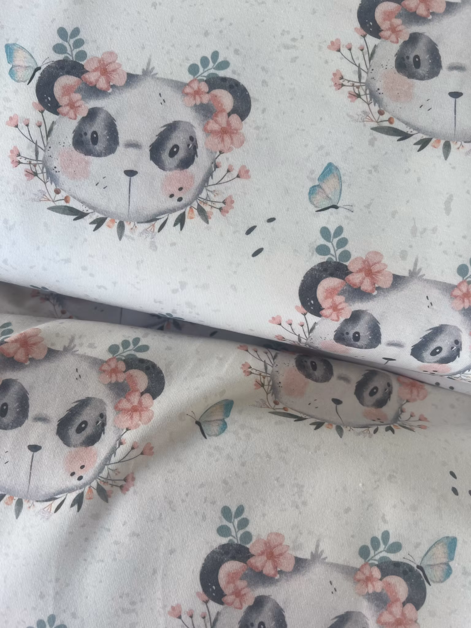 Jersey blomsterpandaer