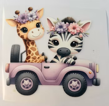 SM safari i lilla jeep