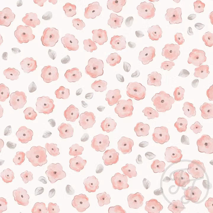 OD- Floral Mila Pink Offwhite