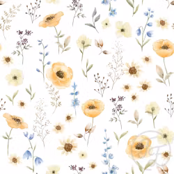 OD- Floral Sandy White