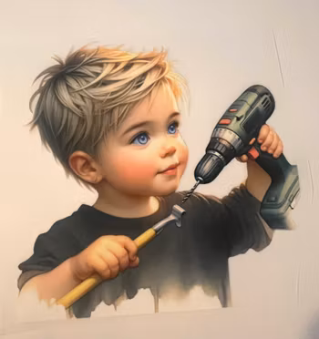 Pappas lille hjelper dtf