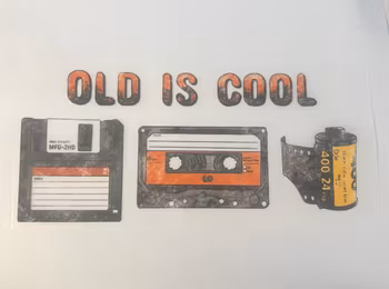 Old is cool DTF