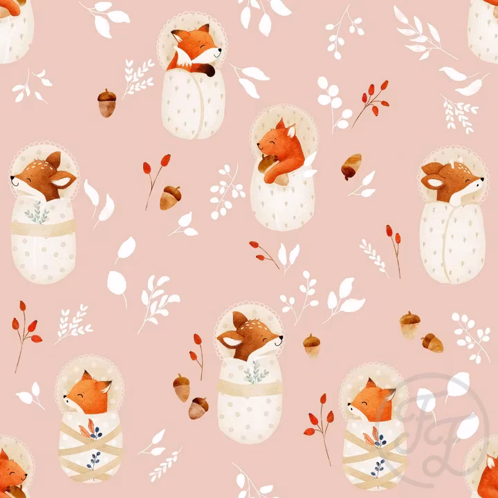 OD- Woodland Babies Pink Big